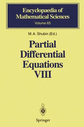 Shubin |  Partial Differential Equations VIII | eBook | Sack Fachmedien