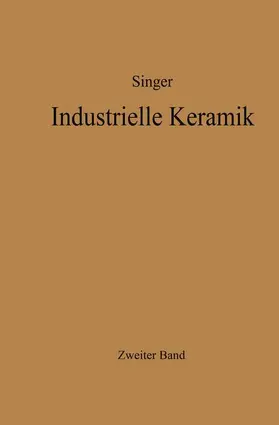 Singer |  Industrielle Keramik | Buch |  Sack Fachmedien