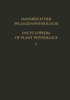 Bogen / Ullrich |  Genetische Grundlagen Physiologischer Vorgänge · Konstitution der Pflanzenzelle / Genetic Control of Physiological Processes · The Constitution of the Plant Cell | Buch |  Sack Fachmedien