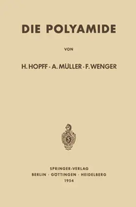 Hopff / Müller / Wenger |  Die Polyamide | eBook | Sack Fachmedien