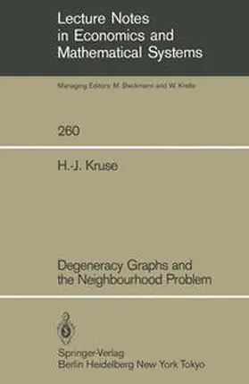 Kruse |  Degeneracy Graphs and the Neighbourhood Problem | eBook | Sack Fachmedien