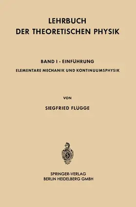 Flügge |  Elementare Mechanik und Kontinuumsphysik | Buch |  Sack Fachmedien