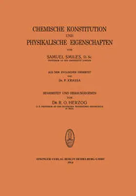 Smiles / Herzog |  Chemische Konstitution und Physikalische Eigenschaften | eBook | Sack Fachmedien