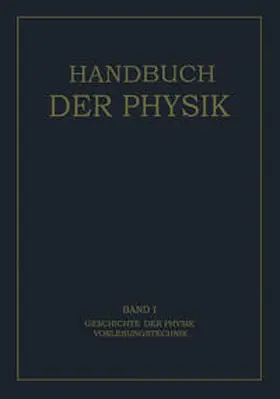 Geiger / Scheel |  Geschichte der Physik Vorlesungstechnik | eBook | Sack Fachmedien