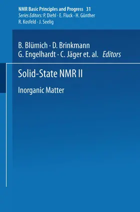  Solid-State NMR II | Buch |  Sack Fachmedien