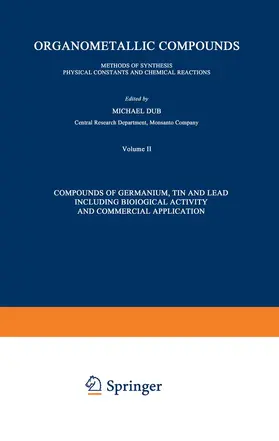 Weiss |  Compounds of Germanium, Tin and Lead Including Biological Activity and Commercial Application | Buch |  Sack Fachmedien