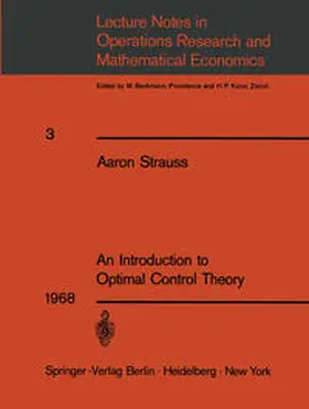 Strauss |  An Introduction to Optimal Control Theory | eBook | Sack Fachmedien