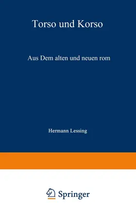Lessing |  Torso und Korso | Buch |  Sack Fachmedien
