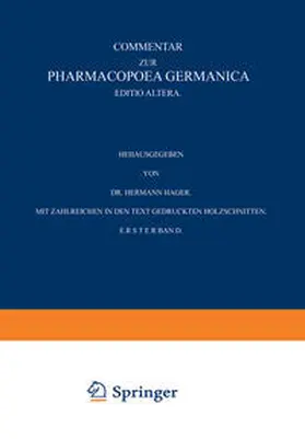 Hager |  Commentar zur Pharmacopoea Germanica | eBook | Sack Fachmedien