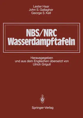 Grigull / Haar / Gallagher |  NBS/NRC Wasserdampftafeln | eBook | Sack Fachmedien