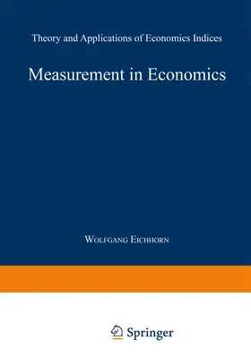 Eichhorn |  Measurement in Economics | Buch |  Sack Fachmedien
