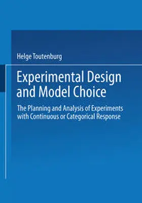 Toutenburg | Experimental Design and Model Choice | E-Book | sack.de