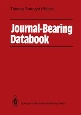 Someya |  Journal-Bearing Databook | eBook | Sack Fachmedien