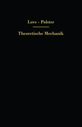 Love / Polster |  Theoretische Mechanik | Buch |  Sack Fachmedien