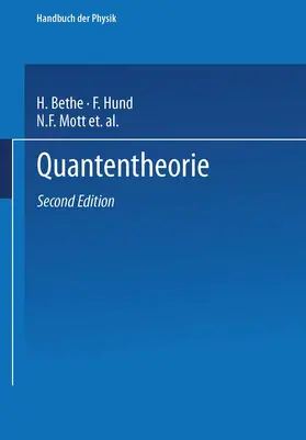 Bethe / Hund / Mott |  Quantentheorie | Buch |  Sack Fachmedien