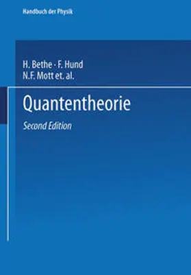 Bethe / Hund / Mott |  Quantentheorie | eBook | Sack Fachmedien
