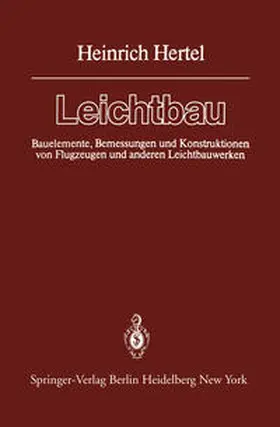 Hertel |  Leichtbau | eBook | Sack Fachmedien