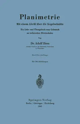 Hess |  Planimetrie | eBook | Sack Fachmedien