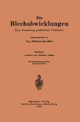 Jaschke |  Die Blechabwicklungen | eBook | Sack Fachmedien
