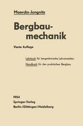 Maercks / Jungnitz |  Bergbaumechanik | eBook | Sack Fachmedien
