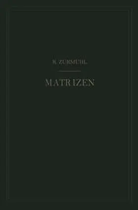 Zurmühl |  Matrizen | eBook | Sack Fachmedien