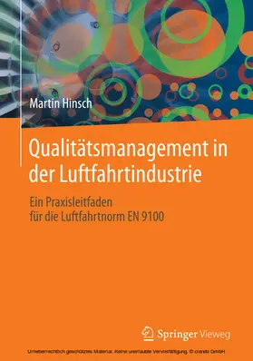 Hinsch |  Qualitätsmanagement in der Luftfahrtindustrie | eBook | Sack Fachmedien