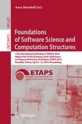 Muscholl |  Foundations of Software Science and Computation Structures | eBook | Sack Fachmedien