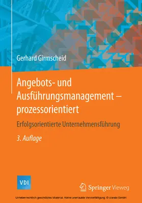 Girmscheid | Angebots- und Ausführungsmanagement-prozessorientiert | E-Book | sack.de