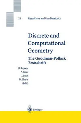 Aronov / Basu / Pach |  Discrete and Computational Geometry | eBook | Sack Fachmedien
