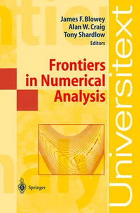 Blowey / Craig / Shardlow | Frontiers in Numerical Analysis | E-Book | sack.de