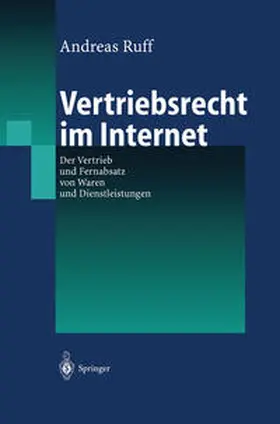 Ruff | Vertriebsrecht im Internet | E-Book | sack.de