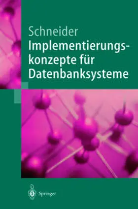 Schneider |  Implementierungskonzepte für Datenbanksysteme | eBook | Sack Fachmedien