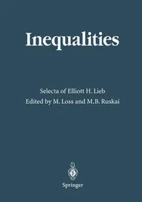 Lieb / Loss / Ruskai | Inequalities | E-Book | sack.de