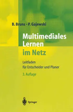 Bruns / Gajewski | Multimediales Lernen im Netz | E-Book | sack.de