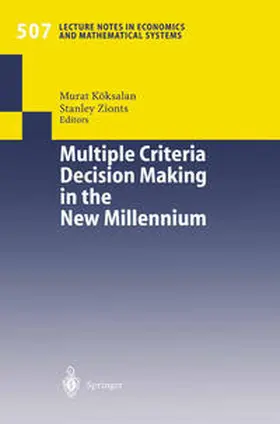 Köksalan / Zionts | Multiple Criteria Decision Making in the New Millennium | E-Book | sack.de