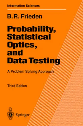 Frieden |  Probability, Statistical Optics, and Data Testing | eBook | Sack Fachmedien