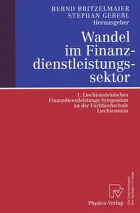 Britzelmaier / Geberl |  Wandel im Finanzdienstleistungssektor | eBook | Sack Fachmedien