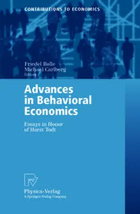 Bolle / Carlberg | Advances in Behavioral Economics | E-Book | sack.de