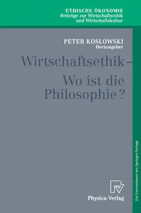 Koslowski | Wirtschaftsethik | E-Book | sack.de