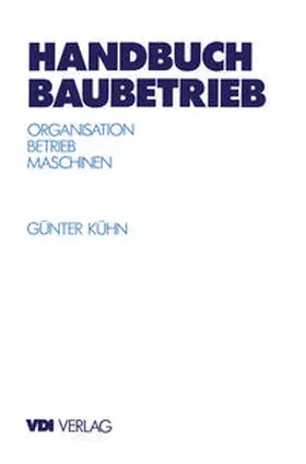 Kühn | Handbuch Baubetrieb | E-Book | www2.sack.de