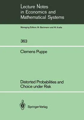 Puppe | Distorted Probabilities and Choice under Risk | E-Book | sack.de