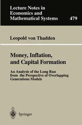 Thadden | Money, Inflation, and Capital Formation | E-Book | sack.de
