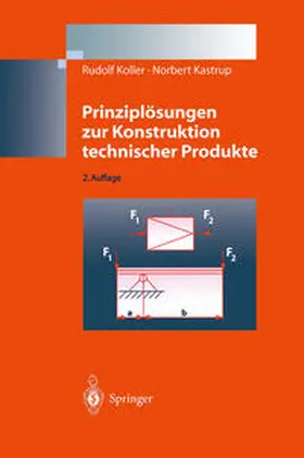Koller / Kastrup |  Prinziplösungen zur Konstruktion technischer Produkte | eBook | Sack Fachmedien
