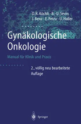 Köchli / Sevin / Benz |  Gynäkologische Onkologie | eBook | Sack Fachmedien