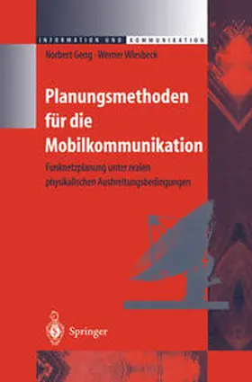Geng / Wiesbeck |  Planungsmethoden für die Mobilkommunikation | eBook | Sack Fachmedien