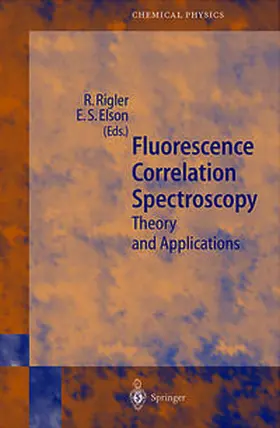 Rigler / Elson |  Fluorescence Correlation Spectroscopy | eBook | Sack Fachmedien