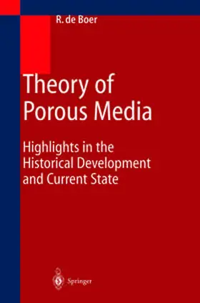 Boer |  Theory of Porous Media | eBook | Sack Fachmedien
