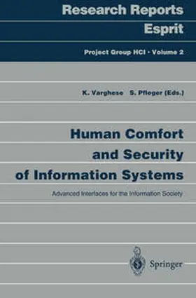 Varghese / Pfleger | Human Comfort and Security of Information Systems | E-Book | sack.de