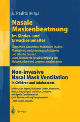 Paditz |  Nasale Maskenbeatmung im Kindes- und Erwachsenenalter | eBook | Sack Fachmedien