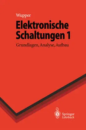 Wupper / Niemeyer | Elektronische Schaltungen 1 | E-Book | sack.de